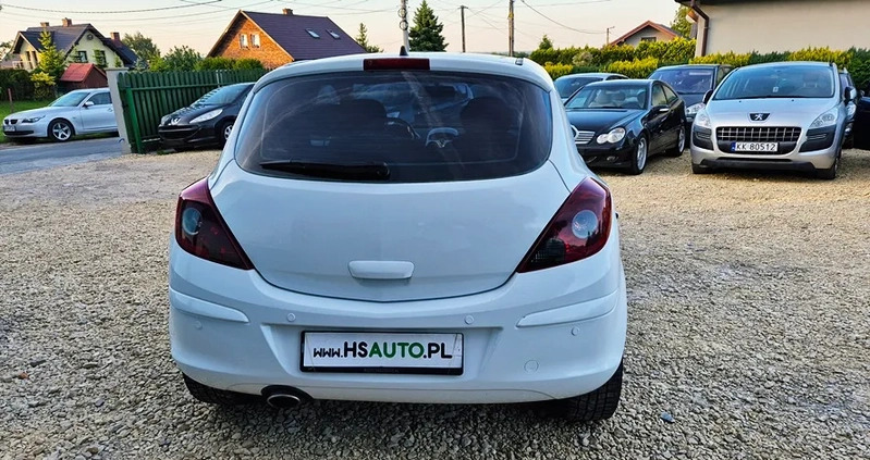 Opel Corsa cena 9999 przebieg: 214000, rok produkcji 2008 z Knyszyn małe 596